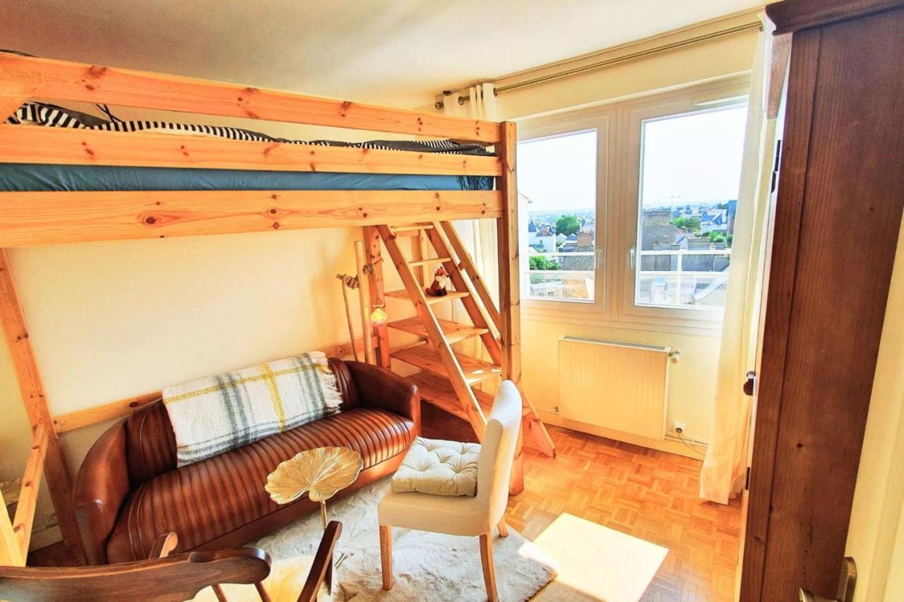 Bright Apt With Balcony Panoramic View Saint-Malo Kültér fotó