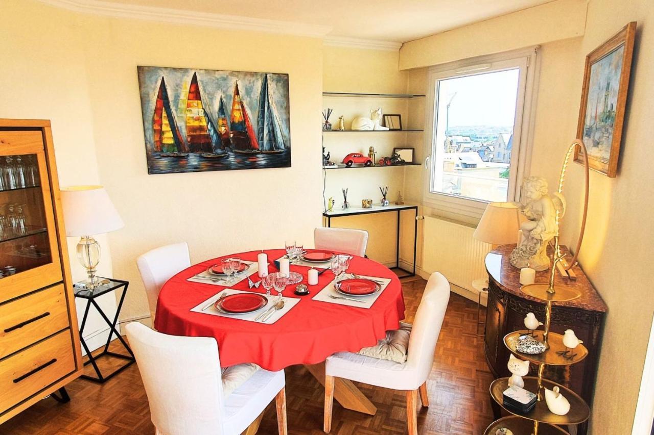 Bright Apt With Balcony Panoramic View Saint-Malo Kültér fotó