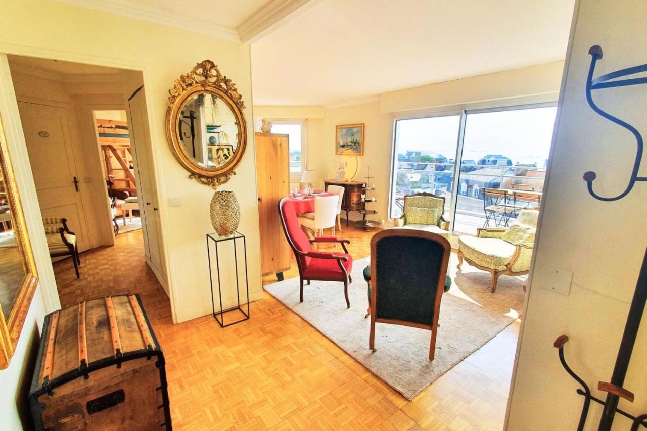 Bright Apt With Balcony Panoramic View Saint-Malo Kültér fotó